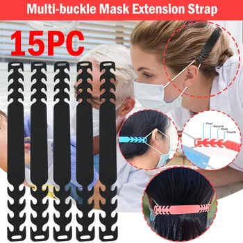 15PCS Adjustable Non-slip Mask Hooks Extension Buckle Earache Prevention Fixer Anti-slip Ear Hooks Extension Buckle
15PCS Adjustable Non-slip Mask Hooks Extension Buckle Earache Prevention Fixer Anti-slip Ear Hooks Extension Buckle