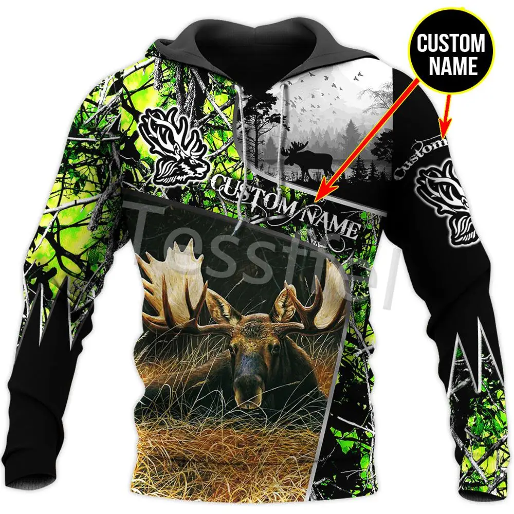 Tessffel 3D Printed Camo Hunter Forest Animal Hunting New Autumn/Winter Harajuku Sweatshirt Zip Hoodie Pullover Style-8
Tessffel 3D Printed Camo Hunter Forest Animal Hunting New Autumn/Winter Harajuku Sweatshirt Zip Hoodie Pullover Style-8