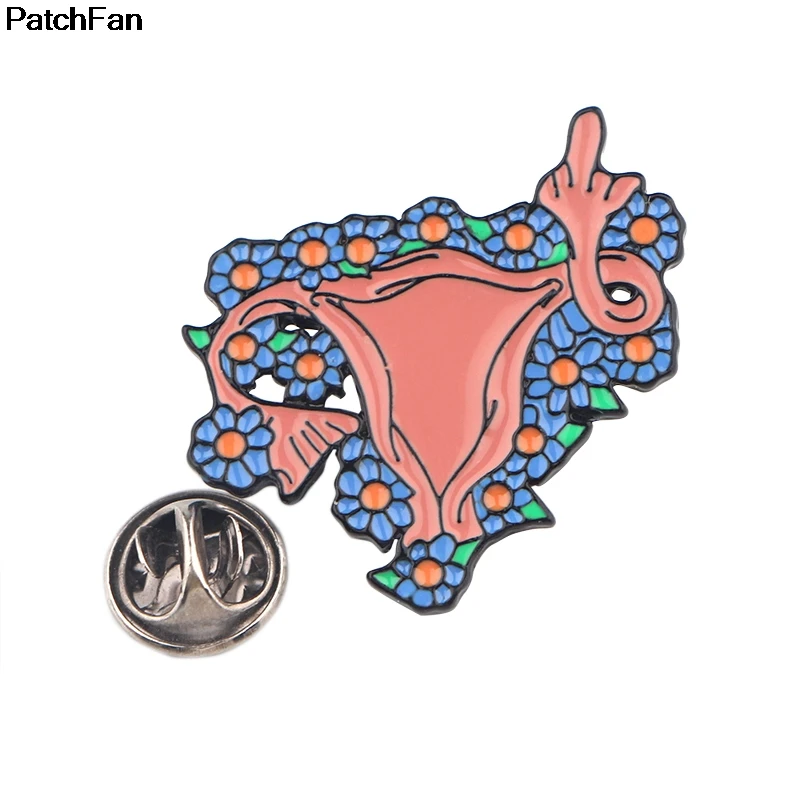 Patchfan feminisim uterus pattern Zinc tie Funny Pins backpack clothes brooches for men women hat decoration badges medals A2553
Patchfan feminisim uterus pattern Zinc tie Funny Pins backpack clothes brooches for men women hat decoration badges medals A2553