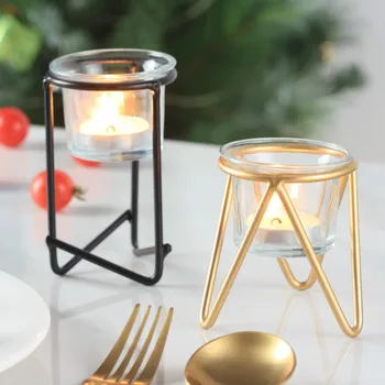 Europe Minimalist Candle Holder Glass Luxury Modern Candlestick Table Centerpiece Small Tealight Portavelas Home Decor EB50ZT
Europe Minimalist Candle Holder Glass Luxury Modern Candlestick Table Centerpiece Small Tealight Portavelas Home Decor EB50ZT