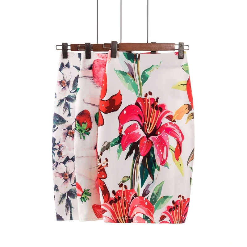 Casual Printing Women's High Waist Pencil Skirt 2019 Spring And Autumn new Fashion Personality Female Decoration Body Long Skirt
Casual Printing Women's High Waist Pencil Skirt 2019 Spring And Autumn new Fashion Personality Female Decoration Body Long Skirt