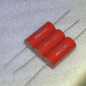 Brand New Monitor Fierce Card Audio 250vdc 8uf 805j Crude Copper Foot Frequency Division Film Capacitance Electrolytic capacitor
Brand New Monitor Fierce Card Audio 250vdc 8uf 805j Crude Copper Foot Frequency Division Film Capacitance Electrolytic capacitor