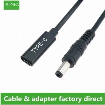 USB 3.1 Type C USB Female To DC 5.5*2.1mm Male Power Charger Connector Adaptor PD Emulator Trigger Charge Cable for Laptop
USB 3.1 Type C USB Female To DC 5.5*2.1mm Male Power Charger Connector Adaptor PD Emulator Trigger Charge Cable for Laptop