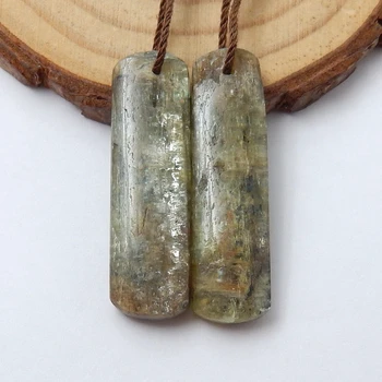 Natural Gems Green Kyanite fashion woman Long shap Charms Custom Earrings jewelry for making33x9x5mm8.8g
Natural Gems Green Kyanite fashion woman Long shap Charms Custom Earrings jewelry for making33x9x5mm8.8g