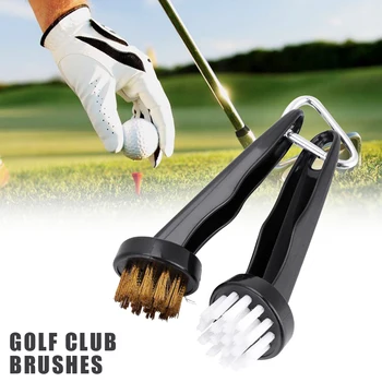 2pcs Beginner Circular Groove Cleaner Outdoor With Loop Clip Training Aids Accessories Round Head Multipurpose Golf Club Brushes
2pcs Beginner Circular Groove Cleaner Outdoor With Loop Clip Training Aids Accessories Round Head Multipurpose Golf Club Brushes