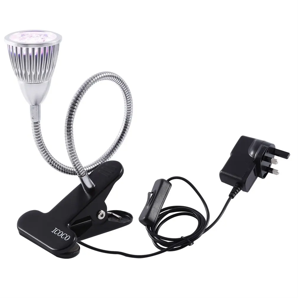 5W LED Grow Lights Clip Desk Table Lamp Growing LED Bulbs with Clamp Flexible Gooseneck 360 Degree for Indoor Garden Plants
5W LED Grow Lights Clip Desk Table Lamp Growing LED Bulbs with Clamp Flexible Gooseneck 360 Degree for Indoor Garden Plants