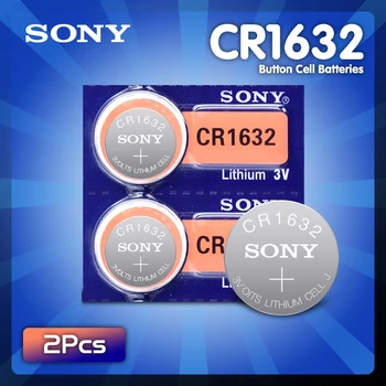 2Pcs Sony new battery cr1632 3v button cell coin batteries for watch computer ECR1632 cr 1632 Lithium Batteries
2Pcs Sony new battery cr1632 3v button cell coin batteries for watch computer ECR1632 cr 1632 Lithium Batteries