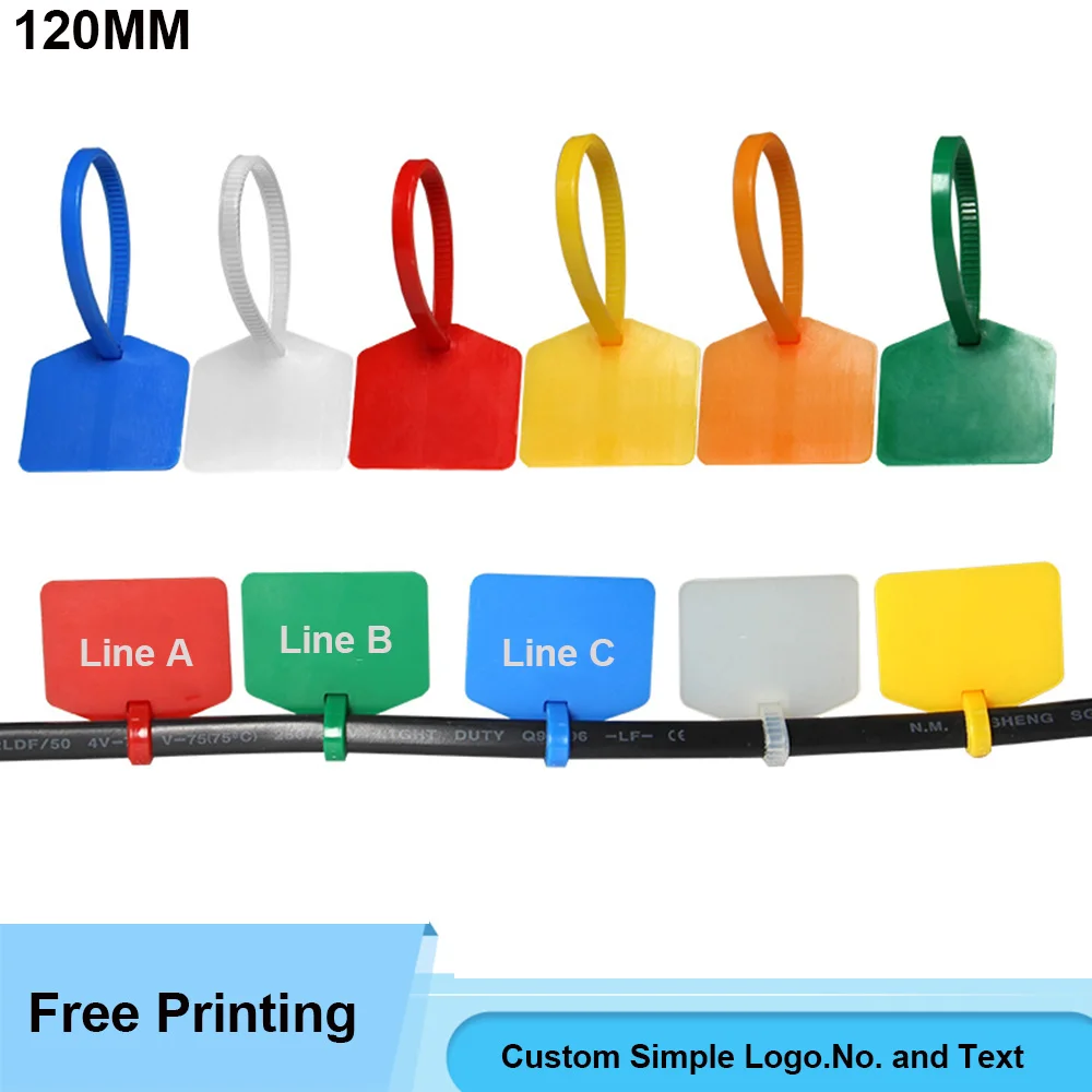 Generic 750Pcs Cable Label Sticker A4 Paper Wire Network