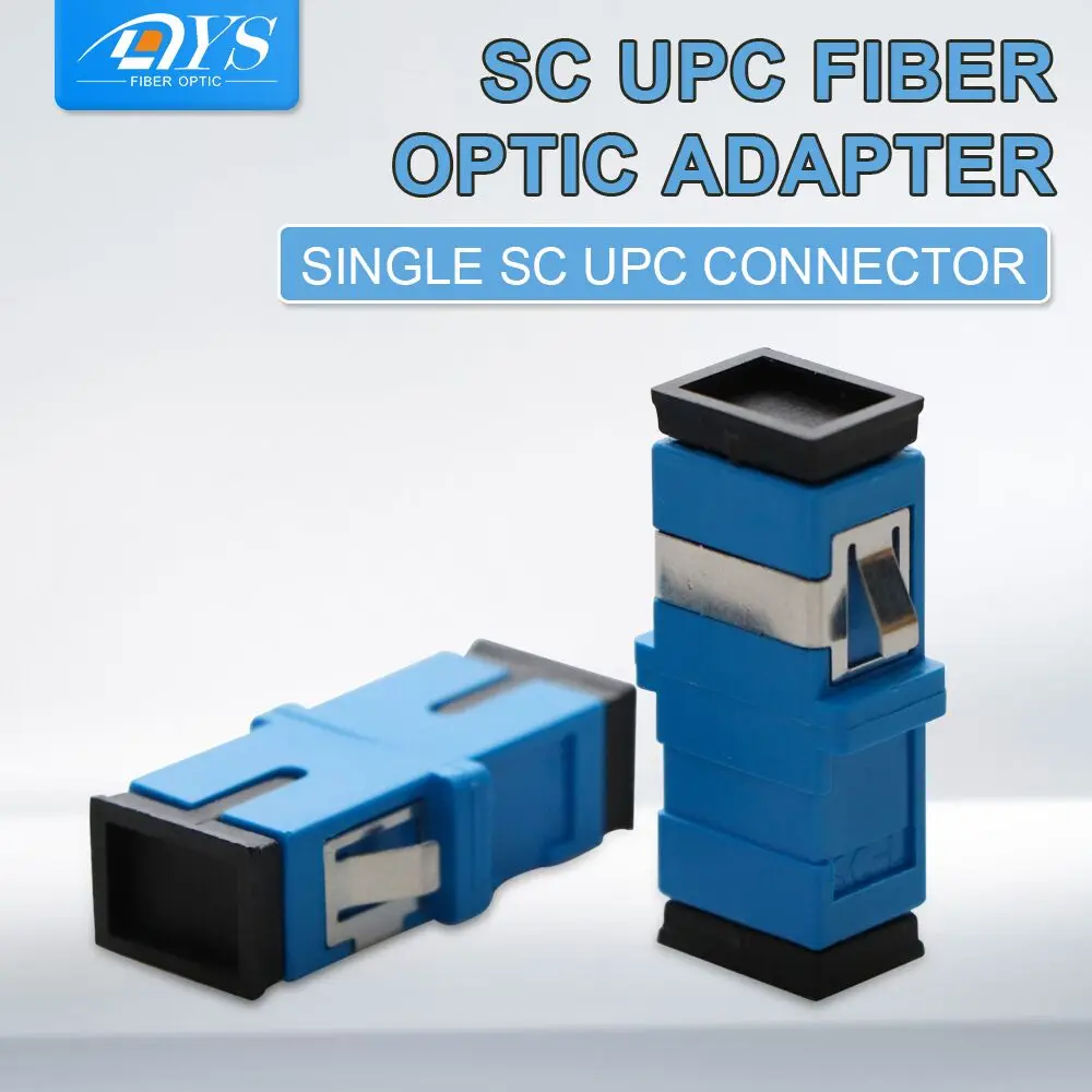 SC UPC Single Mode Optical Fiber Connector Flange Head Coupler FTTH Fiber Optic SC Adapter 50/100/200PCS
SC UPC Single Mode Optical Fiber Connector Flange Head Coupler FTTH Fiber Optic SC Adapter 50/100/200PCS