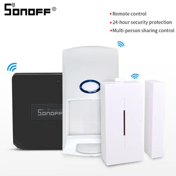 SONOFF RF Bridge 433Mhz Wifi Wireless PIR2 Motion Sensor Smart Home DW1 Door Window Alarm Sensor Smart Household For Google Home
SONOFF RF Bridge 433Mhz Wifi Wireless PIR2 Motion Sensor Smart Home DW1 Door Window Alarm Sensor Smart Household For Google Home