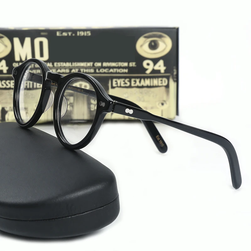 Джонни Деппом оптические очки оправы для очков Для мужчин MILTZEN Стиль с чехол &