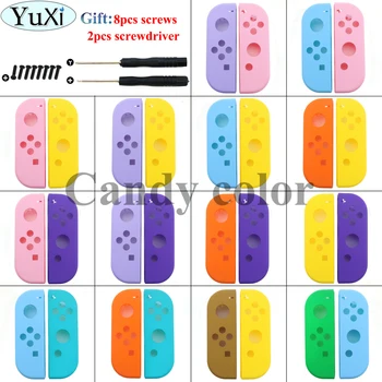 YuXi Candy color DIY Housing for joy-Con Shell Case Set for Nintend Switch NS NX Console for Switch Replacement Controller Shell
YuXi Candy color DIY Housing for joy-Con Shell Case Set for Nintend Switch NS NX Console for Switch Replacement Controller Shell
