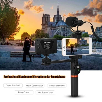 ViewFlex VF-H6 Smartphone Video Rig Hand Grip Handle Stabilizer Kit Remote Control / LED Light / Video Microphone for iPhone/Sam
ViewFlex VF-H6 Smartphone Video Rig Hand Grip Handle Stabilizer Kit Remote Control / LED Light / Video Microphone for iPhone/Sam