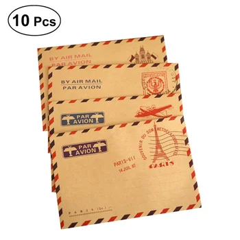 10Pcs Retro Tower Postmark Envelopes Kraft Paper Envelopes for Multipurpose Postcard Storage Envelopes (Random Pattern)
10Pcs Retro Tower Postmark Envelopes Kraft Paper Envelopes for Multipurpose Postcard Storage Envelopes (Random Pattern)