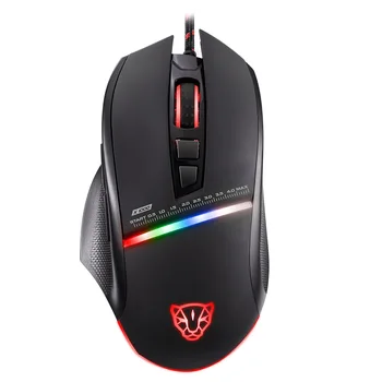 Mount Leopard V10 E-Sports Gaming Mouse-Self-Definition Programming RGB Lighting 8 for Dpi Switch 20 Million Times Fretting
Mount Leopard V10 E-Sports Gaming Mouse-Self-Definition Programming RGB Lighting 8 for Dpi Switch 20 Million Times Fretting