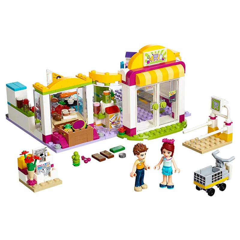318+Pcs City Supermarket Model Set Bricks Toys Compatible Legoed Friends Building Blocks Girls Birthday Gifts Toys For Children
318+Pcs City Supermarket Model Set Bricks Toys Compatible Legoed Friends Building Blocks Girls Birthday Gifts Toys For Children