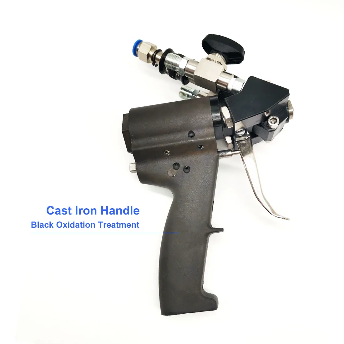 Cast Aluminum Handle P2 PU Foam Spray Gun Polyurethane Air Purge Self Cleaning With Accessory Kit for Graco Spray Machine
Cast Aluminum Handle P2 PU Foam Spray Gun Polyurethane Air Purge Self Cleaning With Accessory Kit for Graco Spray Machine