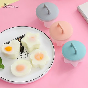 OYOREFD 4pcs/set Non-toxic Heat-resistant Egg Boiler Kitchen DIY Egg Poacher Set Egg Cooker Tools Egg Mold Form With Lid Brush
OYOREFD 4pcs/set Non-toxic Heat-resistant Egg Boiler Kitchen DIY Egg Poacher Set Egg Cooker Tools Egg Mold Form With Lid Brush