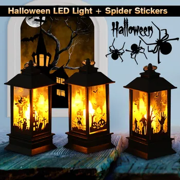 Halloween Light LED Candle Night Light Ghost Castle Pumpkin Flame Lamp Halloween Party Decoration Props Lantern Table Lamp
Halloween Light LED Candle Night Light Ghost Castle Pumpkin Flame Lamp Halloween Party Decoration Props Lantern Table Lamp