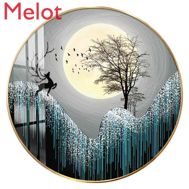 Painting Affordable Luxury Entrance Painting round Modern Minimalist Corridor Aisle Wall Decorative Painting Nordic
Painting Affordable Luxury Entrance Painting round Modern Minimalist Corridor Aisle Wall Decorative Painting Nordic