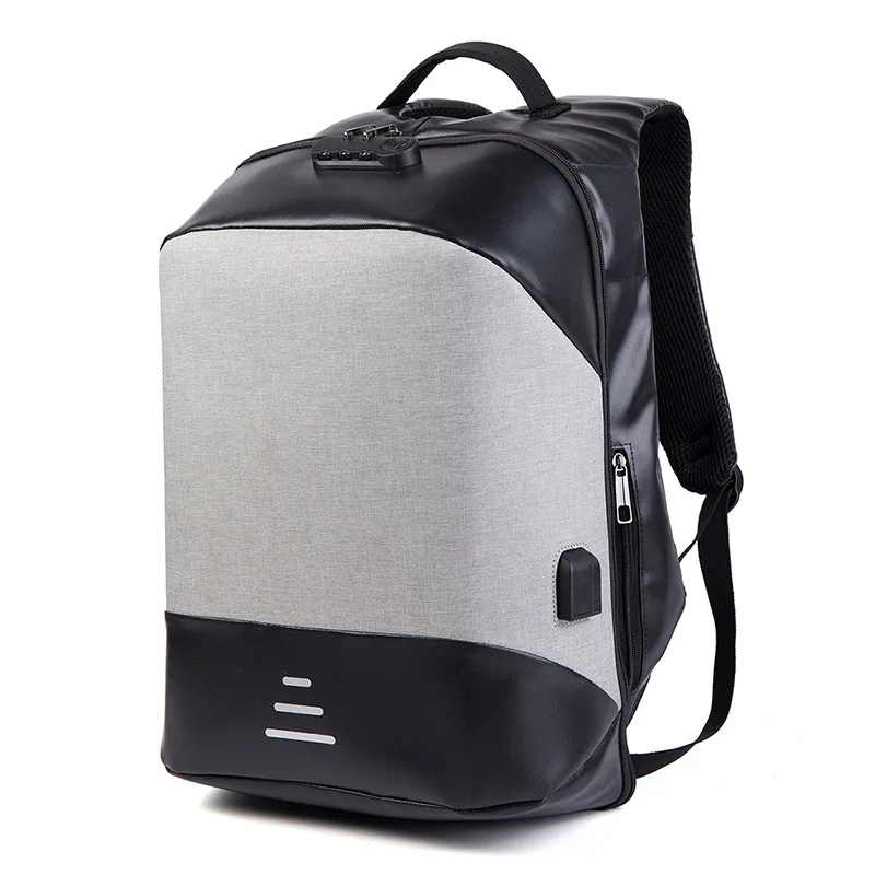 2019 New Products Solid Color Anti-Theft Backpack USB Charging Stereotypes Business Computer Backpack Joint 15-Inch Cross Border 
2019 New Products Solid Color Anti-Theft Backpack USB Charging Stereotypes Business Computer Backpack Joint 15-Inch Cross Border