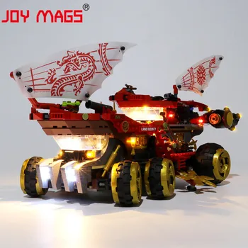 

JOY MAGS Only Led Light Kit For 70677 Ninja GO Land Bounty Toy Building Blocks Lighting Set Compatible With 11332 61029