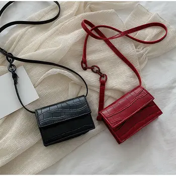 Women's Handbags Retro serpentine Crossbody Bags for Imitation Crocodile Hasp Shoulder Bag Female small Square Bags
Women's Handbags Retro serpentine Crossbody Bags for Imitation Crocodile Hasp Shoulder Bag Female small Square Bags
