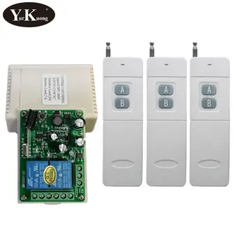 Long Distance Remote Control Switch AC 110V 220V 120V 240V Light Lamp Fan Push Button Remote Switch NO COM NC 315 433 mhz
Long Distance Remote Control Switch AC 110V 220V 120V 240V Light Lamp Fan Push Button Remote Switch NO COM NC 315 433 mhz