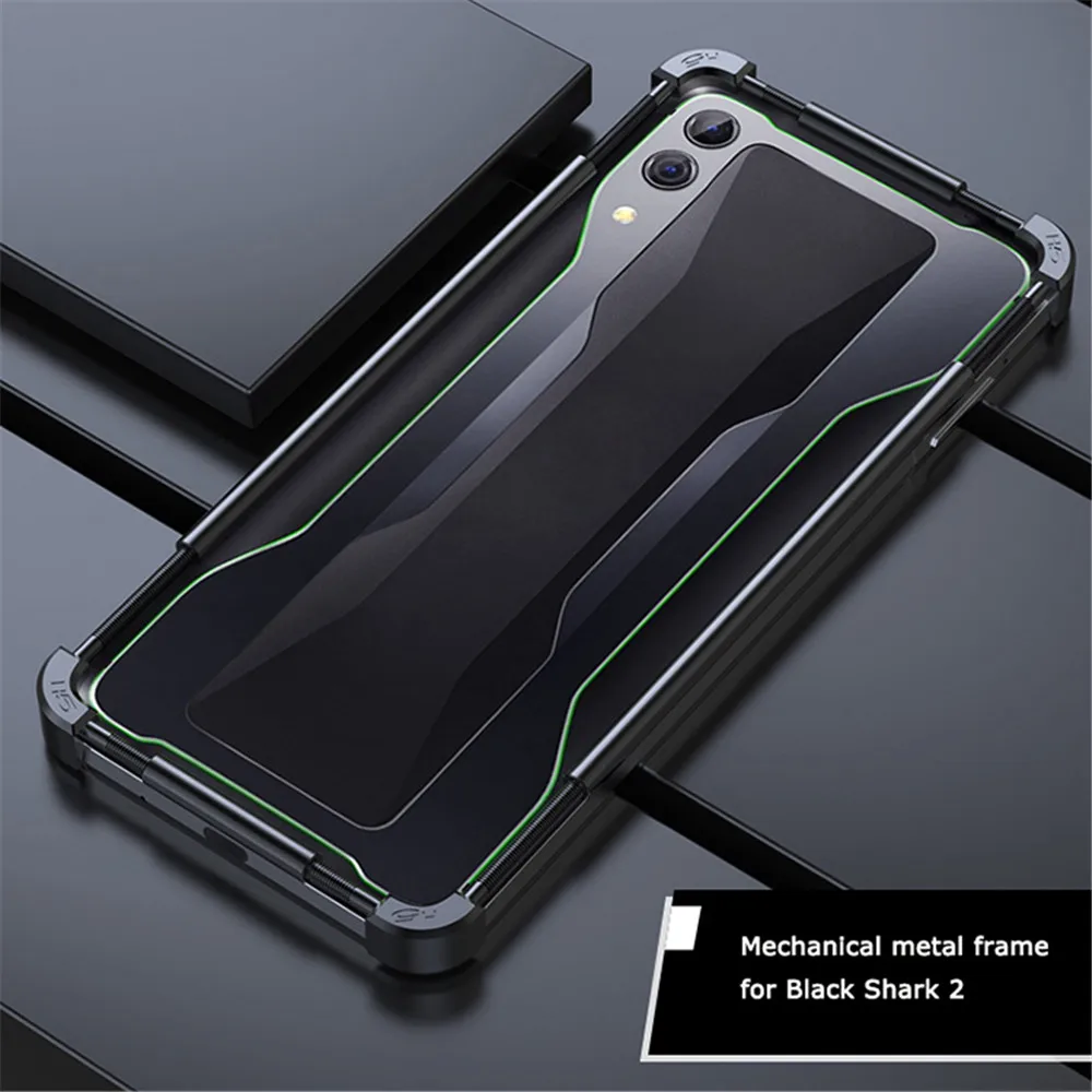Phone Case for Black Shark HELO 2/ 3 Pro Metal Protective Back Cover Anti-drop Frame Border Type
Phone Case for Black Shark HELO 2/ 3 Pro Metal Protective Back Cover Anti-drop Frame Border Type