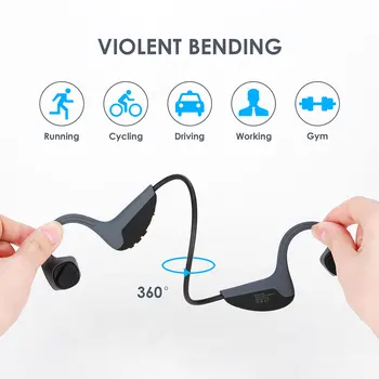 BBGear Z10 Bone Conduction Bluetooth Headset w/Microphone Handsfree Calling Bluetooth 5.0 Wireless Earphones for Sports Business
BBGear Z10 Bone Conduction Bluetooth Headset w/Microphone Handsfree Calling Bluetooth 5.0 Wireless Earphones for Sports Business