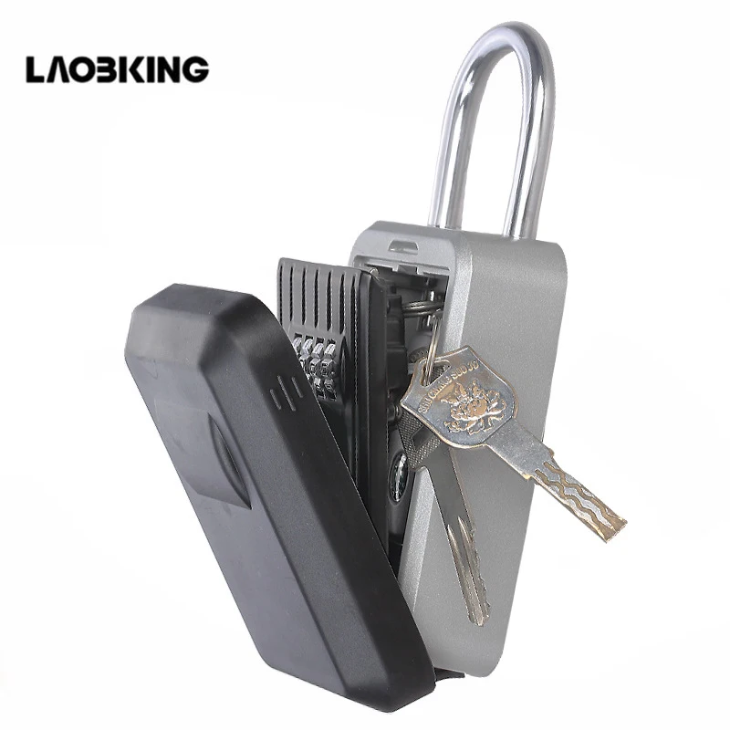 Wall Hanging Outdoor Key Storage Lock Box 4-Digit Combination Password Key Safe Box Resettable Code Key Holder Hider
Wall Hanging Outdoor Key Storage Lock Box 4-Digit Combination Password Key Safe Box Resettable Code Key Holder Hider