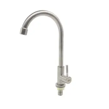 Basin Faucets Stainless Steel Bathroom Kitchen Faucet Rotate Single Handle Cold Water Basin Taps Crane
Basin Faucets Stainless Steel Bathroom Kitchen Faucet Rotate Single Handle Cold Water Basin Taps Crane