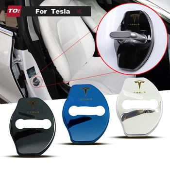 LQY 4pcs car sticker Door Lock Protective Cover high quality For Tesla model 3 model X Y style Roadster accessories 
LQY 4pcs car sticker Door Lock Protective Cover high quality For Tesla model 3 model X Y style Roadster accessories