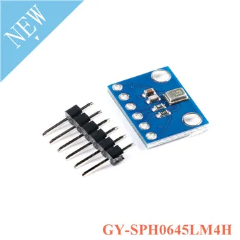 SPH0645 Digital Sound Sensor Module PH0645LM4H Microphone Board Module I2S ISS MEMS Microphone Breakout Sensor for Arduino
SPH0645 Digital Sound Sensor Module PH0645LM4H Microphone Board Module I2S ISS MEMS Microphone Breakout Sensor for Arduino