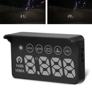 HUD Dashboard HUD Display Portable HUD Head Up Display Navigation Projection 12V LED Screen Generic
HUD Dashboard HUD Display Portable HUD Head Up Display Navigation Projection 12V LED Screen Generic