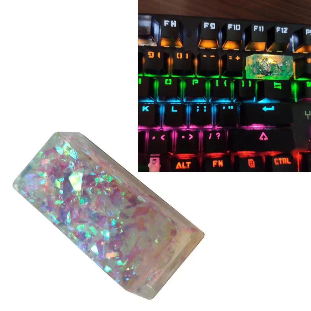 1Pc 2U Keycap Handmade Customized OEM R4 Profile Resin Keycap for Cherry MX Switches Mechanical Keyboard RGB Translucent Resin K
1Pc 2U Keycap Handmade Customized OEM R4 Profile Resin Keycap for Cherry MX Switches Mechanical Keyboard RGB Translucent Resin K
