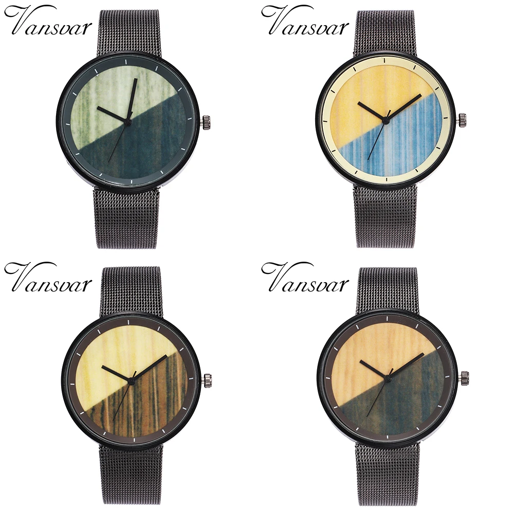 Fashion Wrist Watch Unisex Watch Wood Pattern Quartz Wristwatches For Unisex Clock Female Hour Hodinky Montre Femme Large Dial 
Fashion Wrist Watch Unisex Watch Wood Pattern Quartz Wristwatches For Unisex Clock Female Hour Hodinky Montre Femme Large Dial
