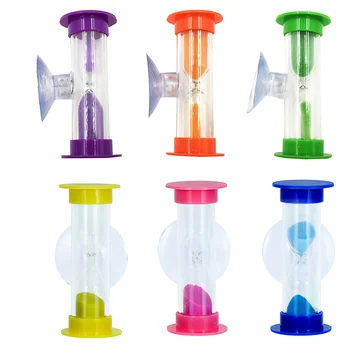 6Pcs Household Sucker Design Sand Clocks Convenient Kids Tooth Brushing Timers
6Pcs Household Sucker Design Sand Clocks Convenient Kids Tooth Brushing Timers