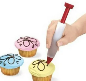 40ml Silicone Cake Pen DIY Silk Flower Tool Squeezer Chocolate Cream Cake Decoration Tool Kitchen Accessories
40ml Silicone Cake Pen DIY Silk Flower Tool Squeezer Chocolate Cream Cake Decoration Tool Kitchen Accessories