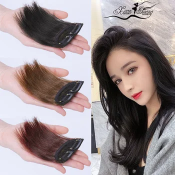 XUANGUANG 3 colors and 5 sizes of clip extensions short straight extensions two clips in hair black light brown dark brown
XUANGUANG 3 colors and 5 sizes of clip extensions short straight extensions two clips in hair black light brown dark brown