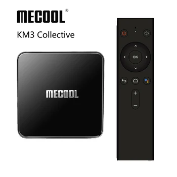 Mecool KM3 Collective ATV TV Box 4G RAM 64G ROM Android 9.0 Amlogic S905X2 Quad core USB 3.0 2.4G/5G WIFI Bluetooth HDMI RJ45
Mecool KM3 Collective ATV TV Box 4G RAM 64G ROM Android 9.0 Amlogic S905X2 Quad core USB 3.0 2.4G/5G WIFI Bluetooth HDMI RJ45