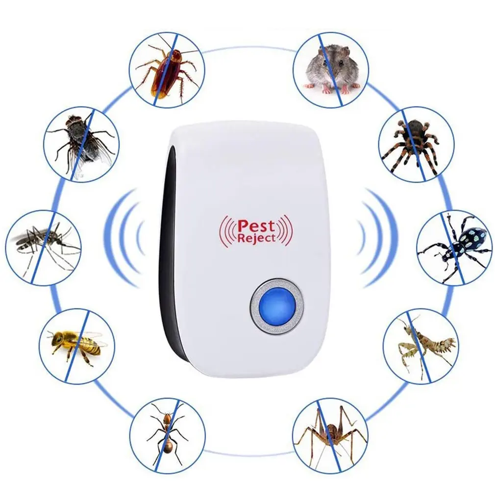 2pcs Ultrasonic Mosquito Repellent Device Pest Reject Ultrasonic Ultrasonic Mosquito Repellent Rat Control Device
2pcs Ultrasonic Mosquito Repellent Device Pest Reject Ultrasonic Ultrasonic Mosquito Repellent Rat Control Device
