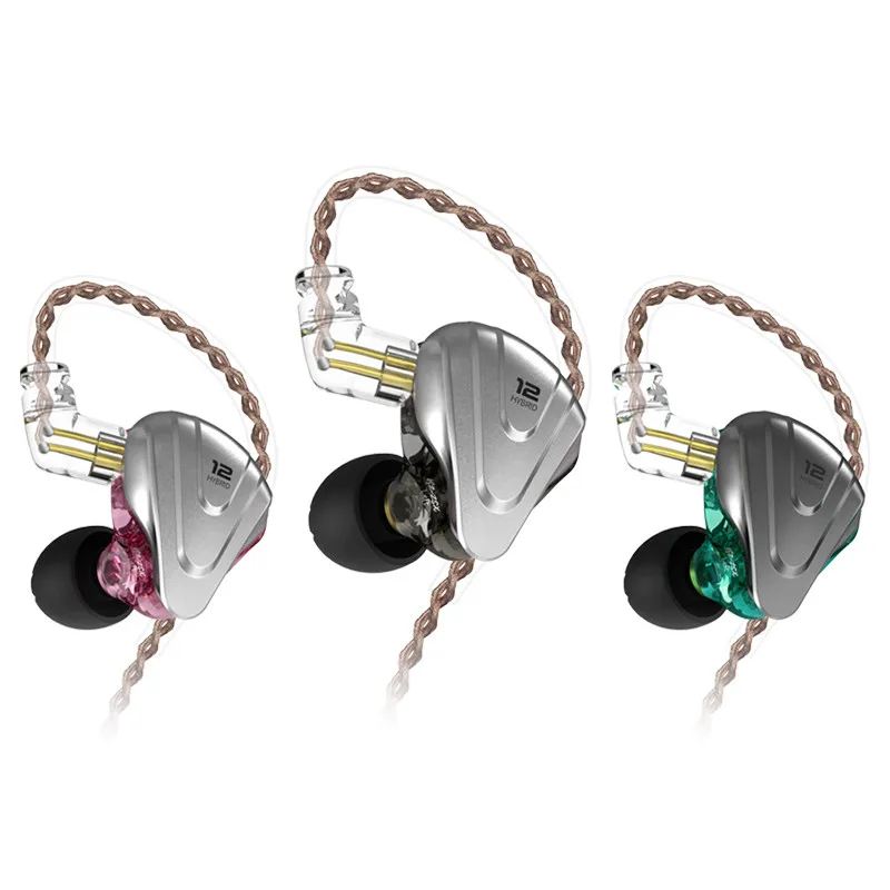 KZ ZSX Terminator Metal Headset 5BA+1DD Hybrid 12 Units HIFI Bass Earbuds In Ear Monitor Headphones Noise Cancelling Earphones
KZ ZSX Terminator Metal Headset 5BA+1DD Hybrid 12 Units HIFI Bass Earbuds In Ear Monitor Headphones Noise Cancelling Earphones