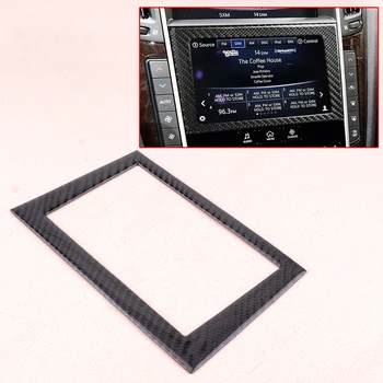 Car Black Carbon Fiber Interior Console GPS Navigation Trim Cover Frame Fit for Infiniti Q50 Q60 2014 2015 2016 2017 2018 2019
Car Black Carbon Fiber Interior Console GPS Navigation Trim Cover Frame Fit for Infiniti Q50 Q60 2014 2015 2016 2017 2018 2019