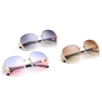 Luxury Rimless ladies sunglasses AC lens fashion sunglasses 2020 new 
Luxury Rimless ladies sunglasses AC lens fashion sunglasses 2020 new