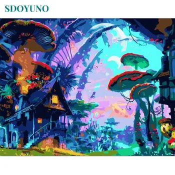 SDOYUNO 60x75cm Painting By Numbers DIY Digital Painting Frameless Fantasy forest Drawing by numbers On Canvas Home Decor
SDOYUNO 60x75cm Painting By Numbers DIY Digital Painting Frameless Fantasy forest Drawing by numbers On Canvas Home Decor