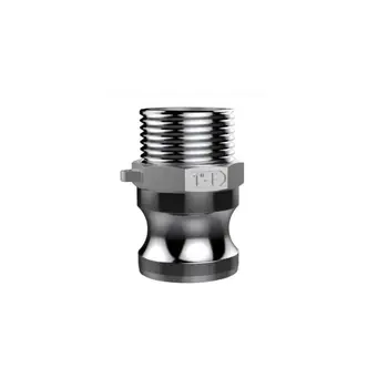 1'' BSPT Male Thread 304 Stainless Steel Camlock Connector Type F Water Pipe Fitting Quick Release Coupling
1'' BSPT Male Thread 304 Stainless Steel Camlock Connector Type F Water Pipe Fitting Quick Release Coupling
