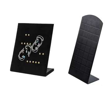 2 Pcs Fashion Plastic Display Jewelry Ear Stud Earrings Holder Display Show Case Stand 36 & 30 
2 Pcs Fashion Plastic Display Jewelry Ear Stud Earrings Holder Display Show Case Stand 36 & 30