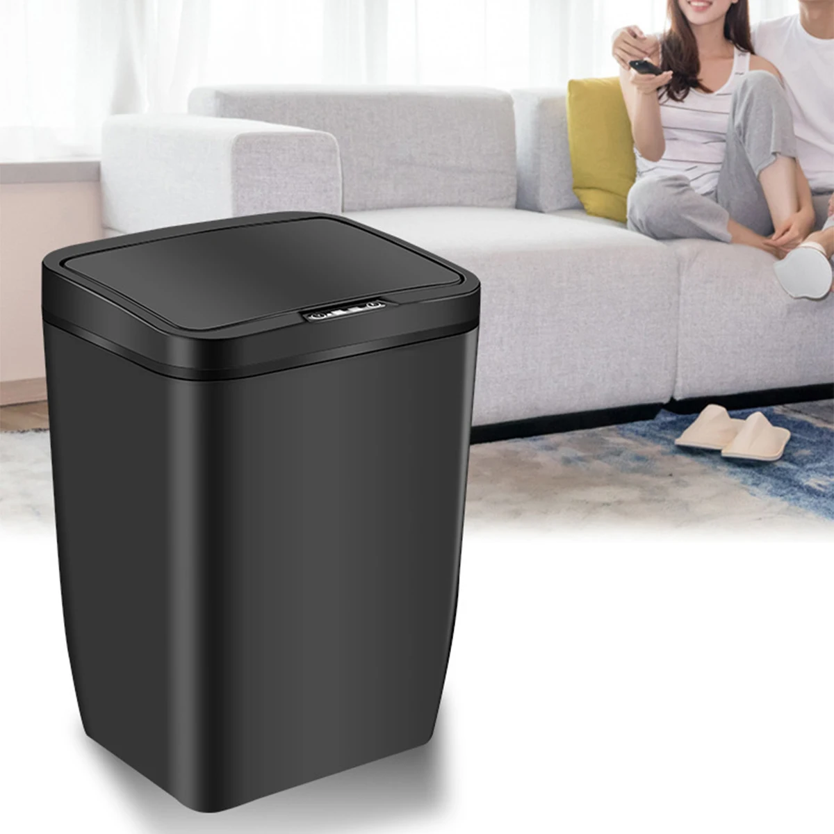 Faroot Smart Trash Can, Automatic Touchless Intelligent Induction Motion Sensor Modes Eco-Friendly Waste Bin
Faroot Smart Trash Can, Automatic Touchless Intelligent Induction Motion Sensor Modes Eco-Friendly Waste Bin