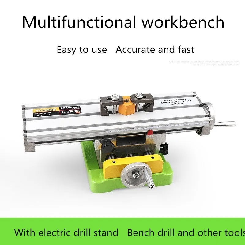6300 Mini Precision Milling Machine Worktable Multifunction Drill Vise Fixture Working Table Bench Drill Cross Table Support
6300 Mini Precision Milling Machine Worktable Multifunction Drill Vise Fixture Working Table Bench Drill Cross Table Support